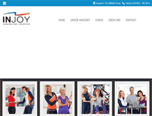 Tablet Screenshot of injoy-syrau.de